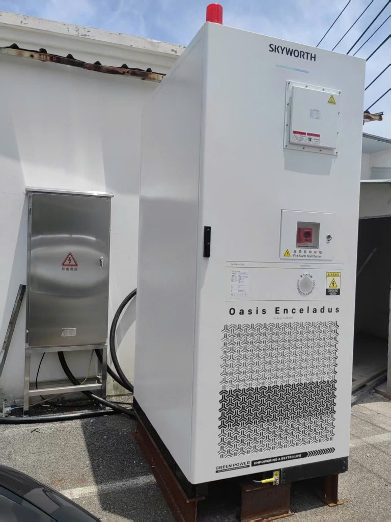 Pin Lưu Trữ Skyworth 261kWh – Làm Mát Chất Lỏng